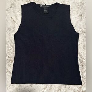 Vintage Michelle Nicole Classic Black Tank Top